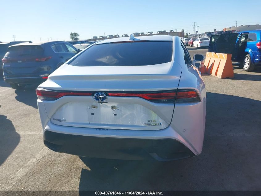 2022 Toyota Mirai Xle VIN: JTDAAAAA4NA007520 Lot: 40761846