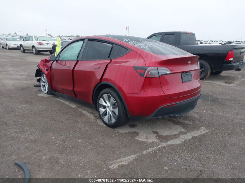 VIN 7SAYGDEE0RA255644 2024 Tesla Model Y, Long Rang... no.3