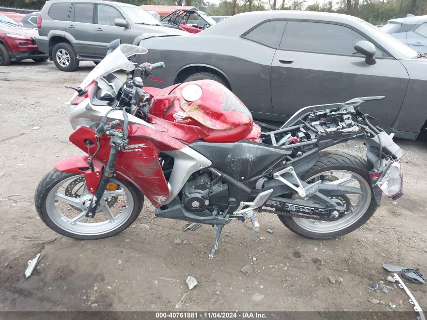 2011 Honda Cbr250 R VIN: MLHMC4114B5000240 Lot: 40761881