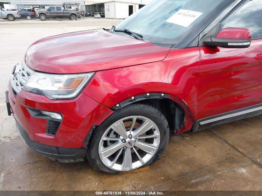 2018 Ford Explorer Limited VIN: 1FM5K7FH7JGC92918 Lot: 40761939