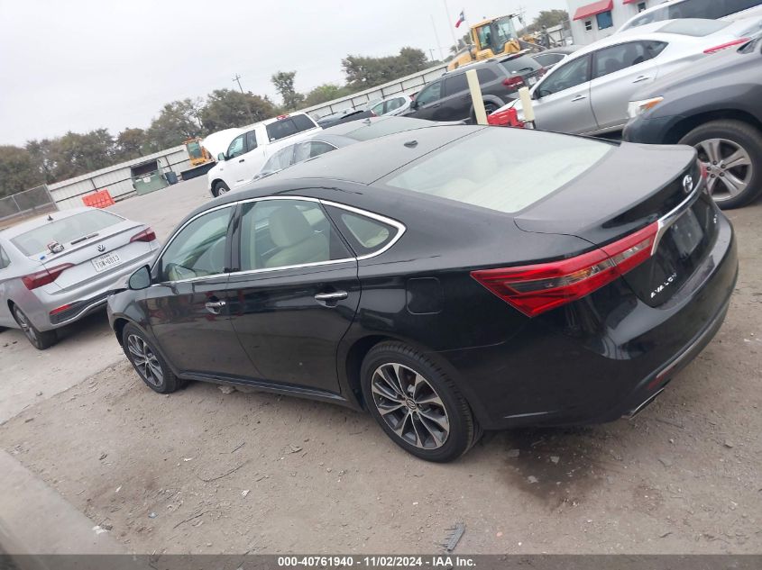 2016 Toyota Avalon Xle VIN: 4T1BK1EB2GU217681 Lot: 40761940