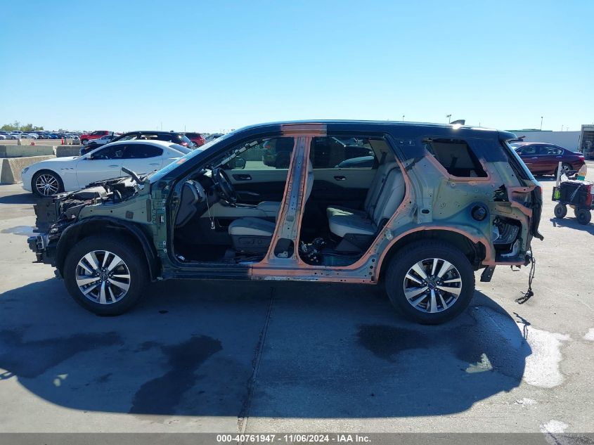 2022 Nissan Pathfinder Sl 2Wd VIN: 5N1DR3CA0NC273714 Lot: 40761947