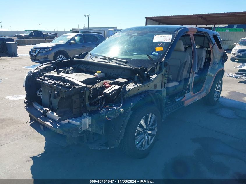 VIN 5N1DR3CA0NC273714 2022 Nissan Pathfinder, Sl 2Wd no.2