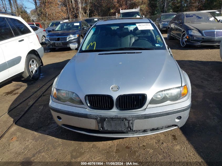 2005 BMW 325I VIN: WBAEV33495KX10028 Lot: 40761954