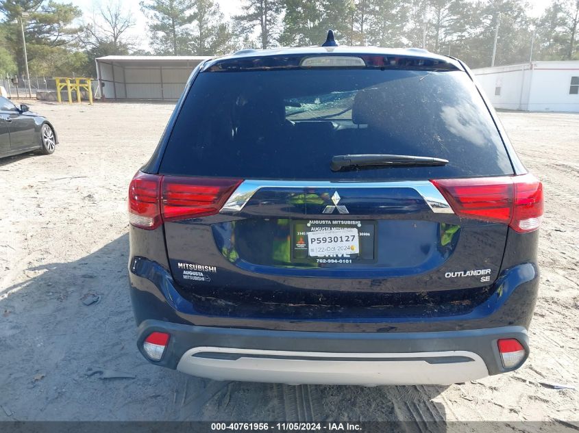 2019 Mitsubishi Outlander Se VIN: JA4AD3A34KZ013278 Lot: 40761956