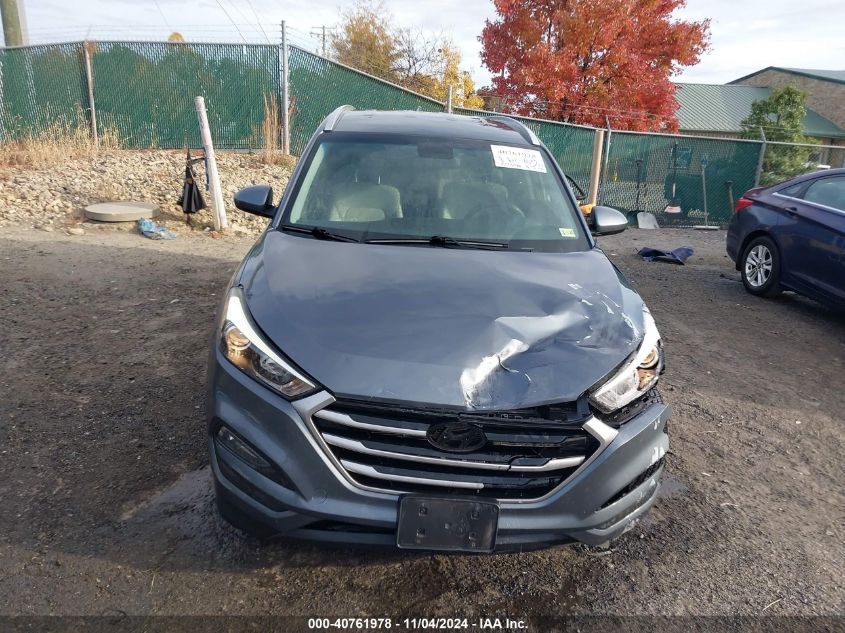 2018 Hyundai Tucson Sel VIN: KM8J33A42JU692783 Lot: 40761978