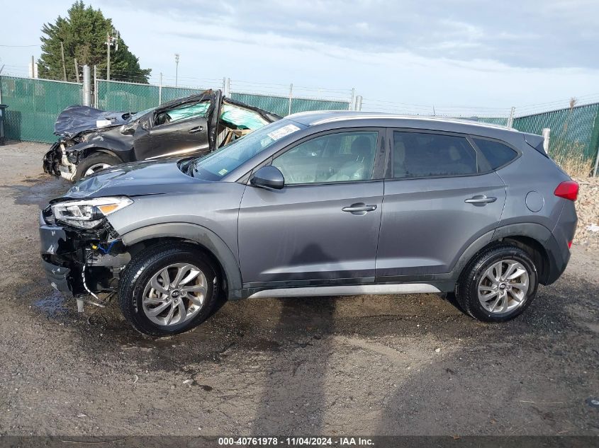 2018 Hyundai Tucson Sel VIN: KM8J33A42JU692783 Lot: 40761978