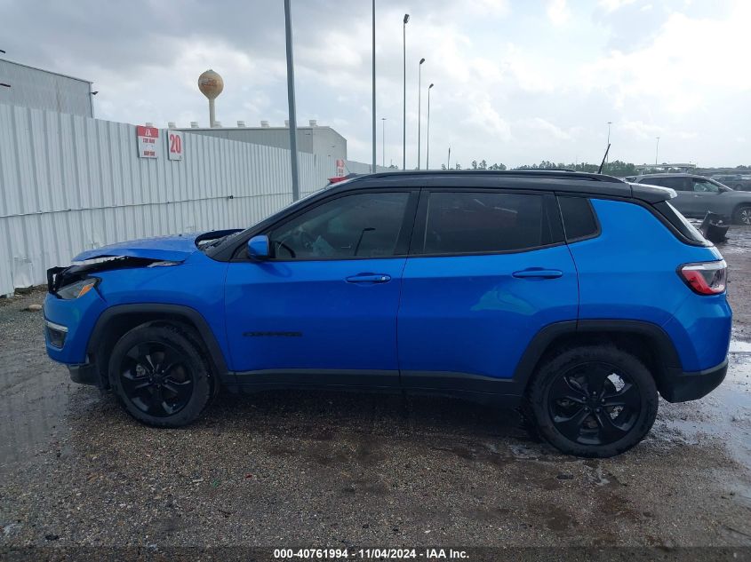 2018 Jeep Compass Latitude VIN: 3C4NJCBB7JT300299 Lot: 40761994