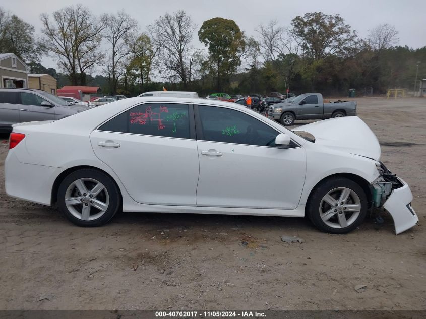 2014 Toyota Camry Se VIN: 4T1BF1FK2EU313598 Lot: 40762017