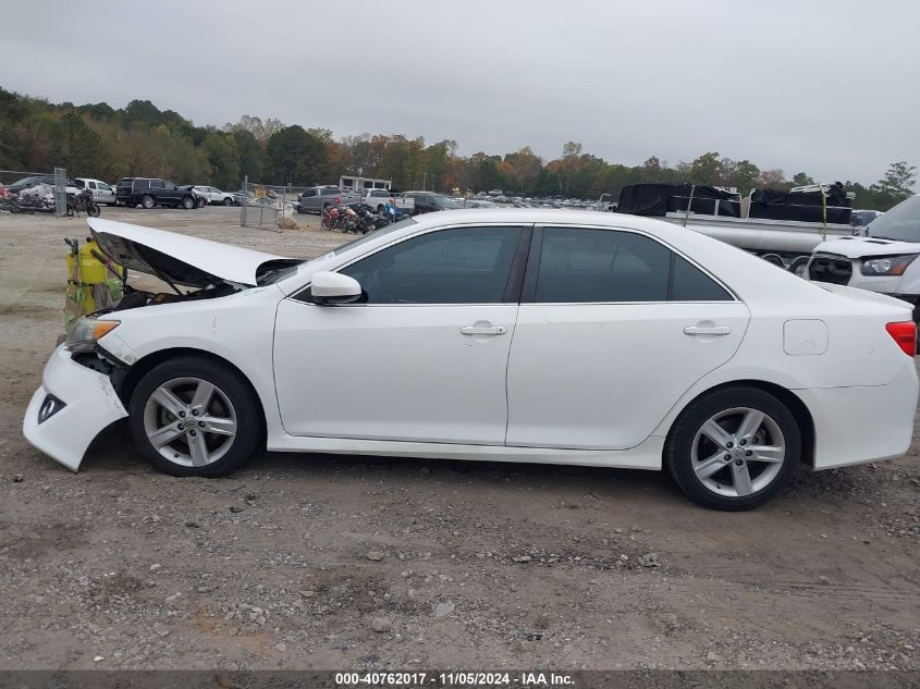 2014 Toyota Camry Se VIN: 4T1BF1FK2EU313598 Lot: 40762017