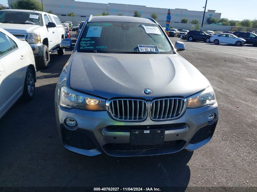 2016 BMW X3 XDRIVE28I - 5UXWX9C51G0D88921