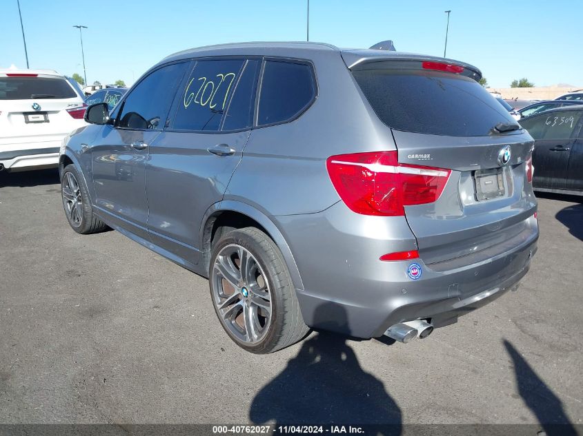 2016 BMW X3 XDRIVE28I - 5UXWX9C51G0D88921