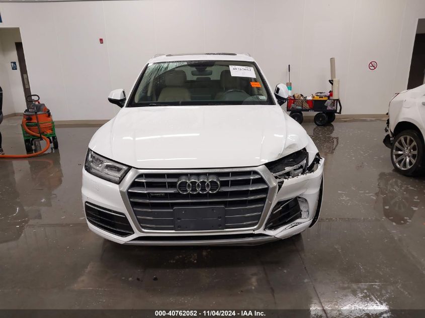 2018 Audi Q5 2.0T Premium/2.0T Tech Premium VIN: WA1BNAFY8J2006836 Lot: 40762052