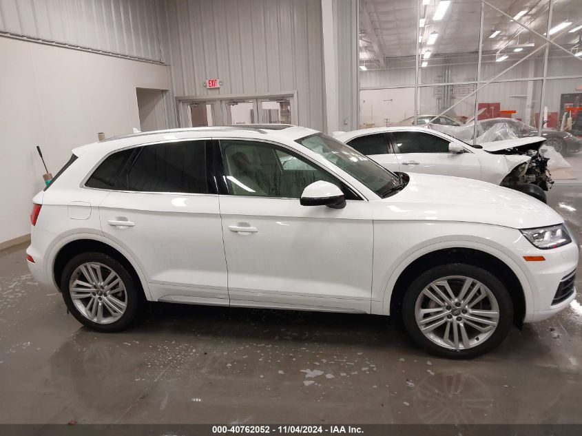 2018 Audi Q5 2.0T Premium/2.0T Tech Premium VIN: WA1BNAFY8J2006836 Lot: 40762052