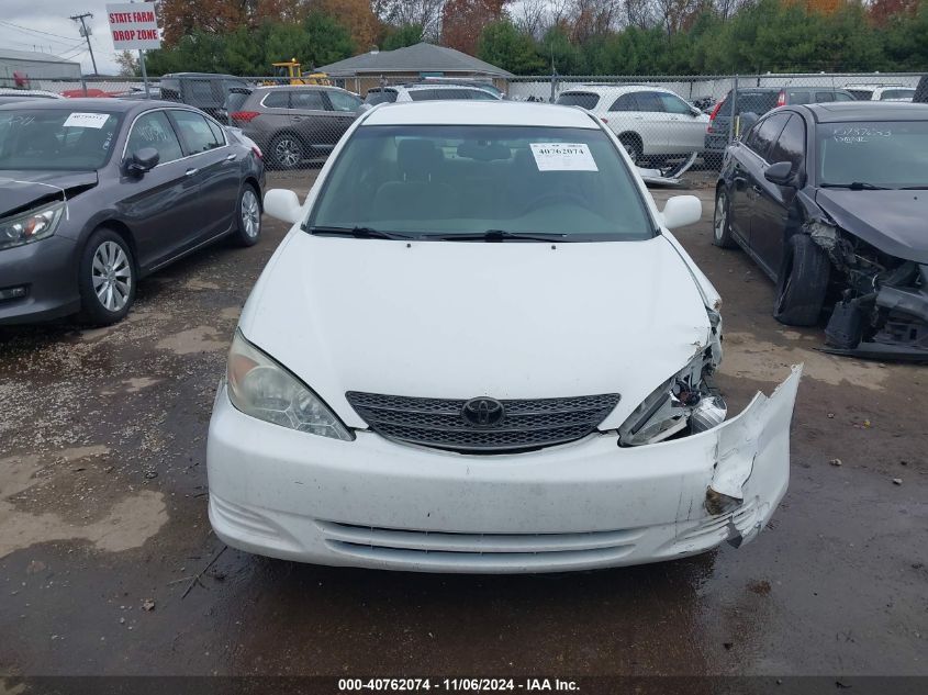 2002 Toyota Camry Le VIN: 4T1BE32K72U017363 Lot: 40762074