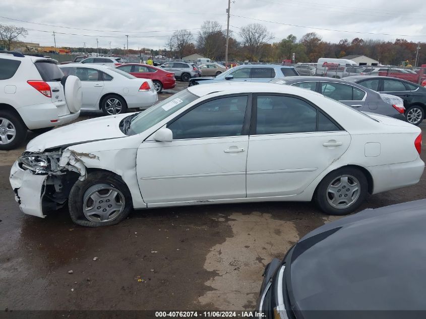 2002 Toyota Camry Le VIN: 4T1BE32K72U017363 Lot: 40762074