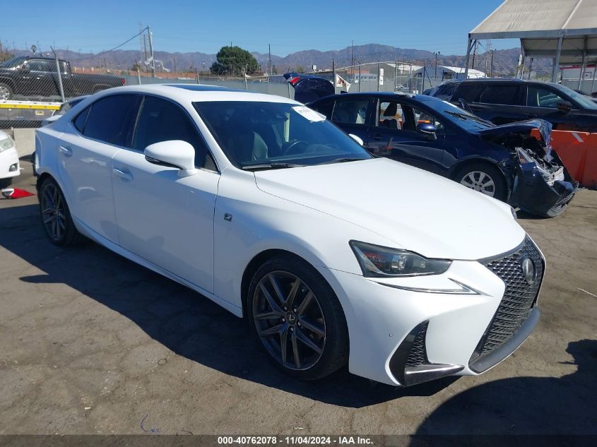 VIN JTHBZ1D24J5032887 2018 Lexus IS, 350 no.1