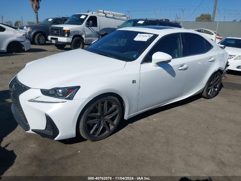 VIN JTHBZ1D24J5032887 2018 Lexus IS, 350 no.2