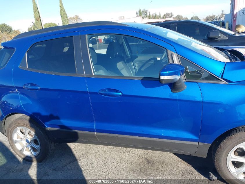 2020 Ford Ecosport Se VIN: MAJ3S2GE8LC390696 Lot: 40762080