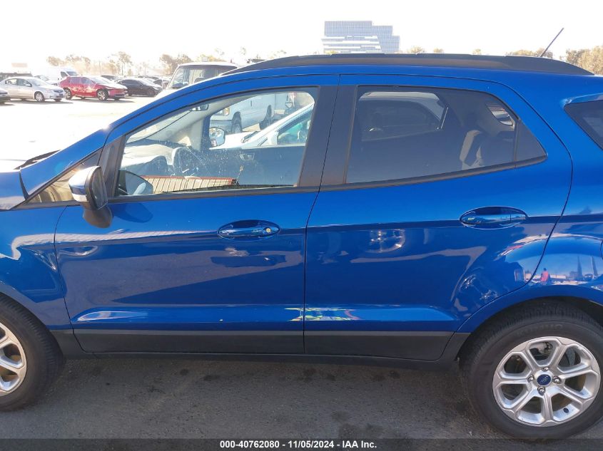 2020 Ford Ecosport Se VIN: MAJ3S2GE8LC390696 Lot: 40762080