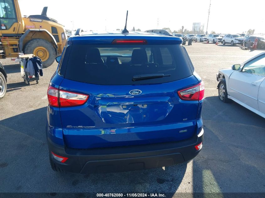 2020 Ford Ecosport Se VIN: MAJ3S2GE8LC390696 Lot: 40762080