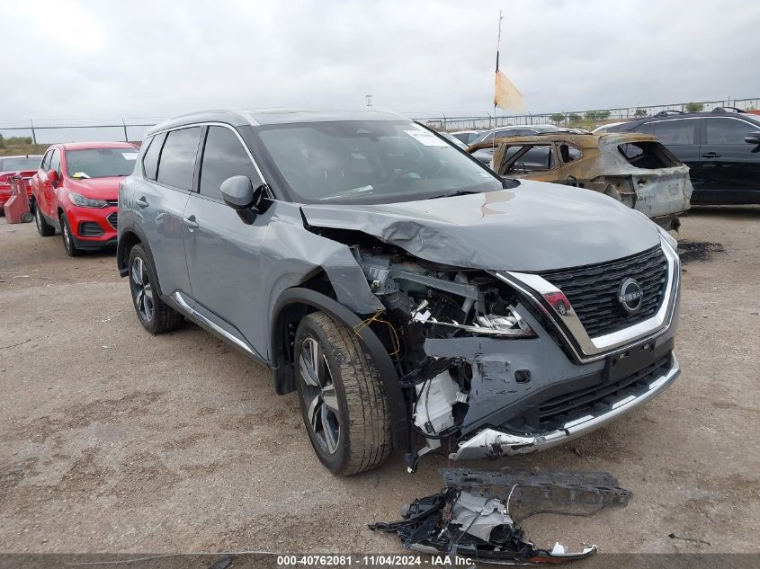 2023 Nissan Rogue Platinum Intelligent Awd VIN: JN8BT3DD4PW302207 Lot: 40762081