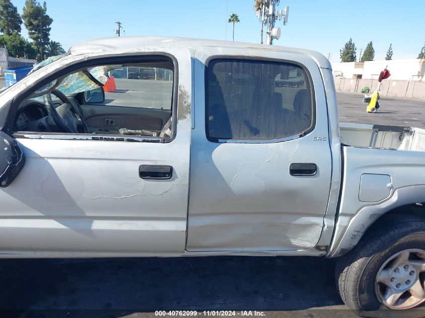 2002 Toyota Tacoma Prerunner V6 VIN: 5TEGN92N82Z107166 Lot: 40762099