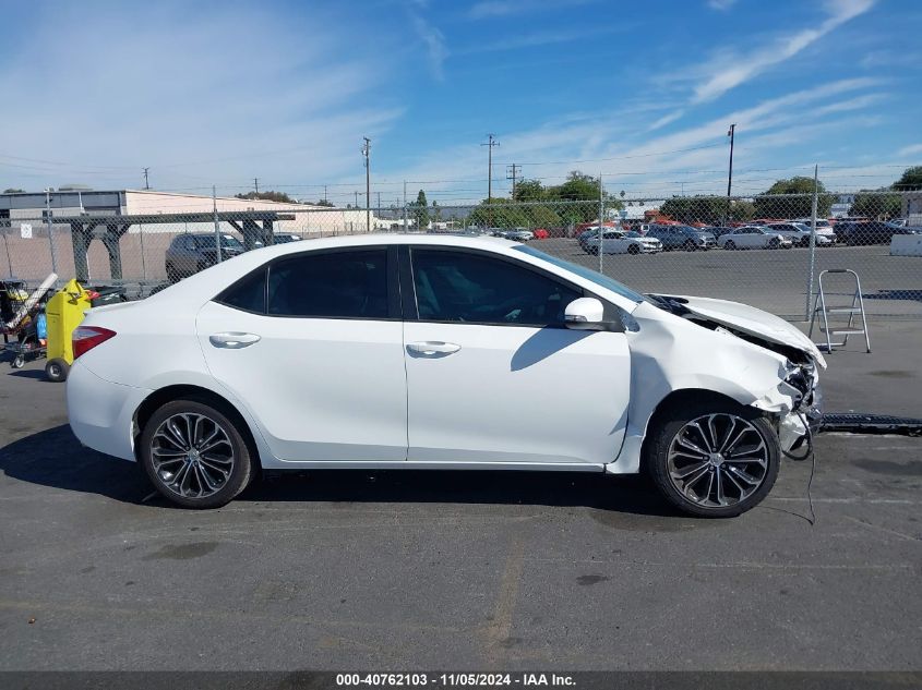 2014 Toyota Corolla L/Le/Le Pls/Prm/S/S Pls VIN: 5YFBURHE0EP085517 Lot: 40762103