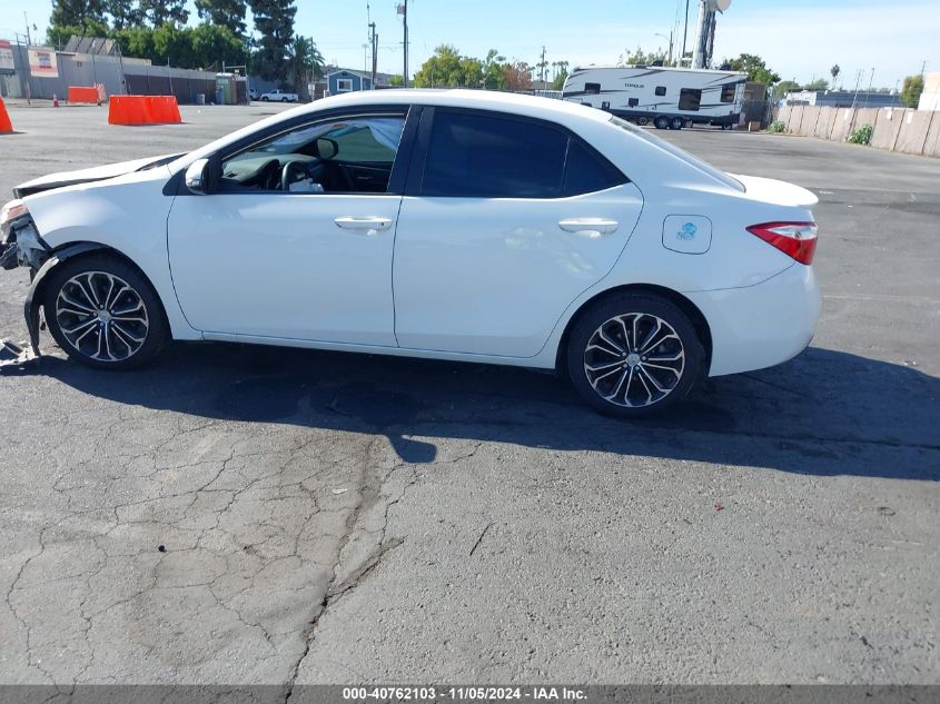 2014 Toyota Corolla L/Le/Le Pls/Prm/S/S Pls VIN: 5YFBURHE0EP085517 Lot: 40762103