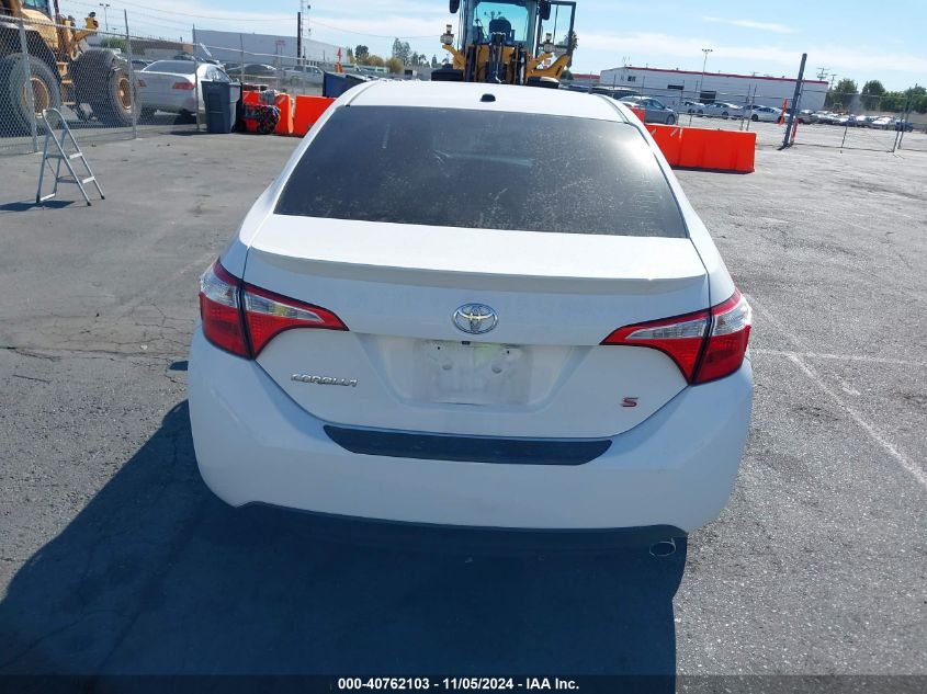 2014 Toyota Corolla L/Le/Le Pls/Prm/S/S Pls VIN: 5YFBURHE0EP085517 Lot: 40762103