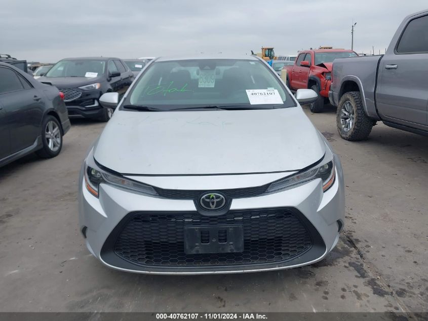 2022 Toyota Corolla Le VIN: 5YFEPMAE2NP370303 Lot: 40762107