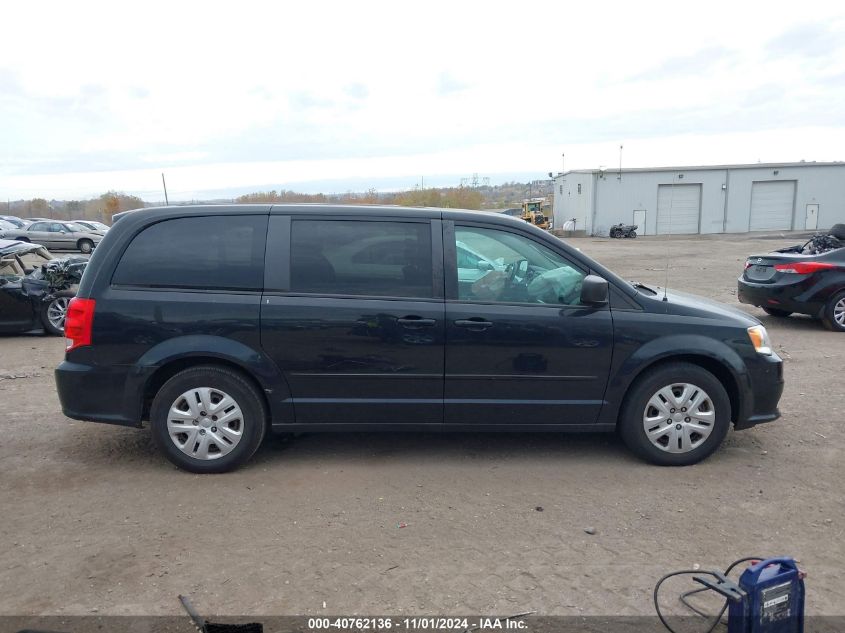 2014 Dodge Grand Caravan Se VIN: 2C4RDGBG7ER239024 Lot: 40762136