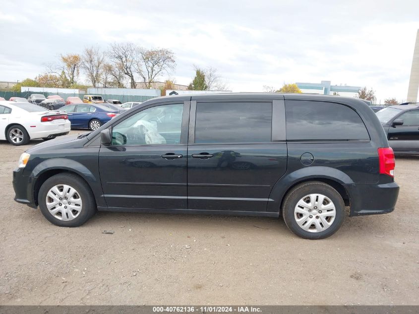 2014 Dodge Grand Caravan Se VIN: 2C4RDGBG7ER239024 Lot: 40762136