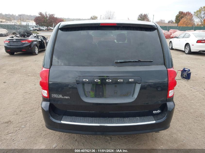 2014 Dodge Grand Caravan Se VIN: 2C4RDGBG7ER239024 Lot: 40762136