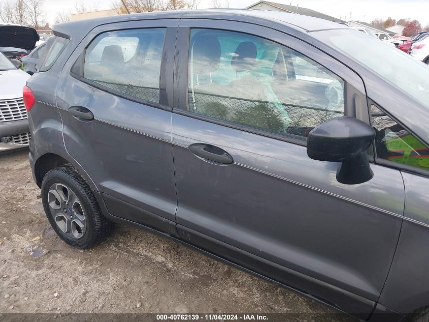 2019 Ford Ecosport S VIN: MAJ6S3FL6KC310054 Lot: 40762139