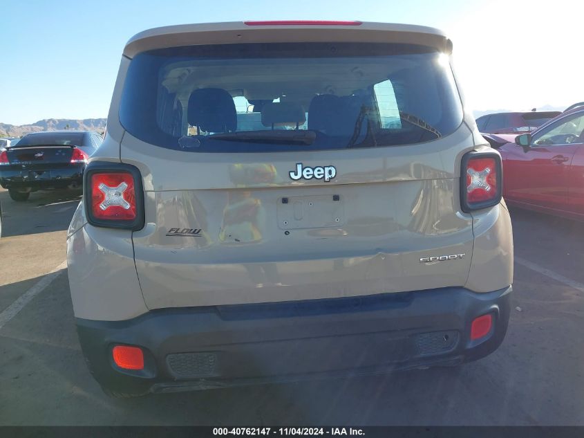 2015 Jeep Renegade Sport VIN: ZACCJAAT0FPC25028 Lot: 40762147