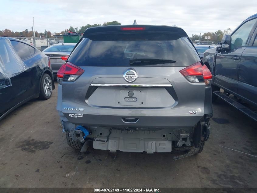 2017 Nissan Rogue Sv VIN: JN8AT2MT7HW143598 Lot: 40762149