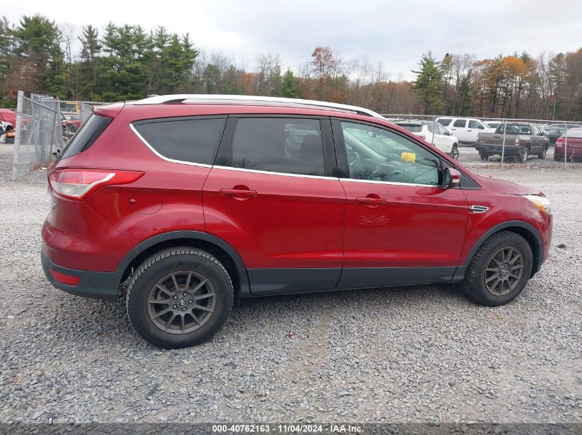 2014 Ford Escape Titanium VIN: 1FMCU9J9XEUA10033 Lot: 40762163