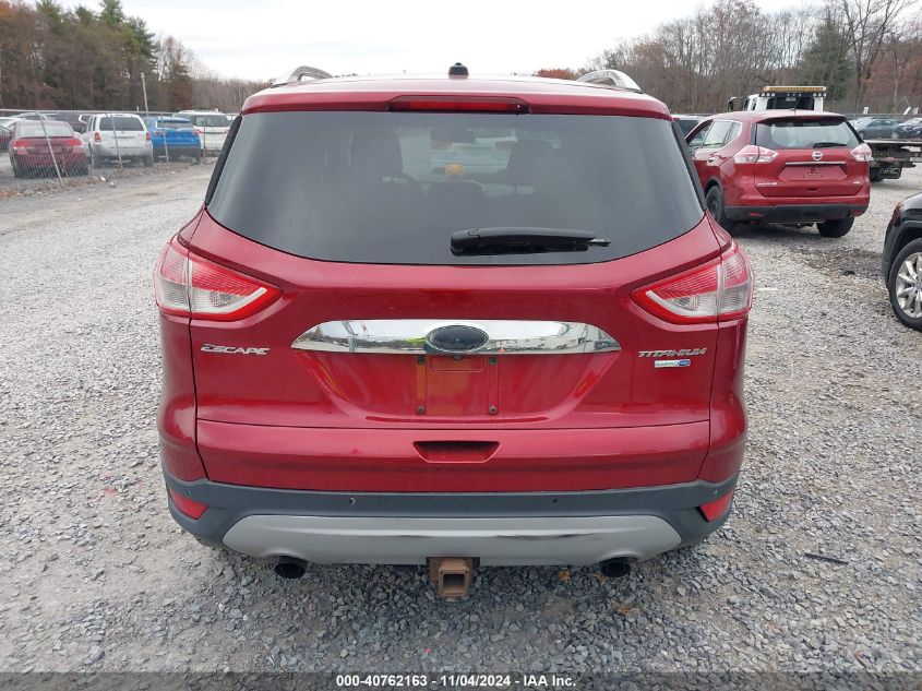 2014 Ford Escape Titanium VIN: 1FMCU9J9XEUA10033 Lot: 40762163