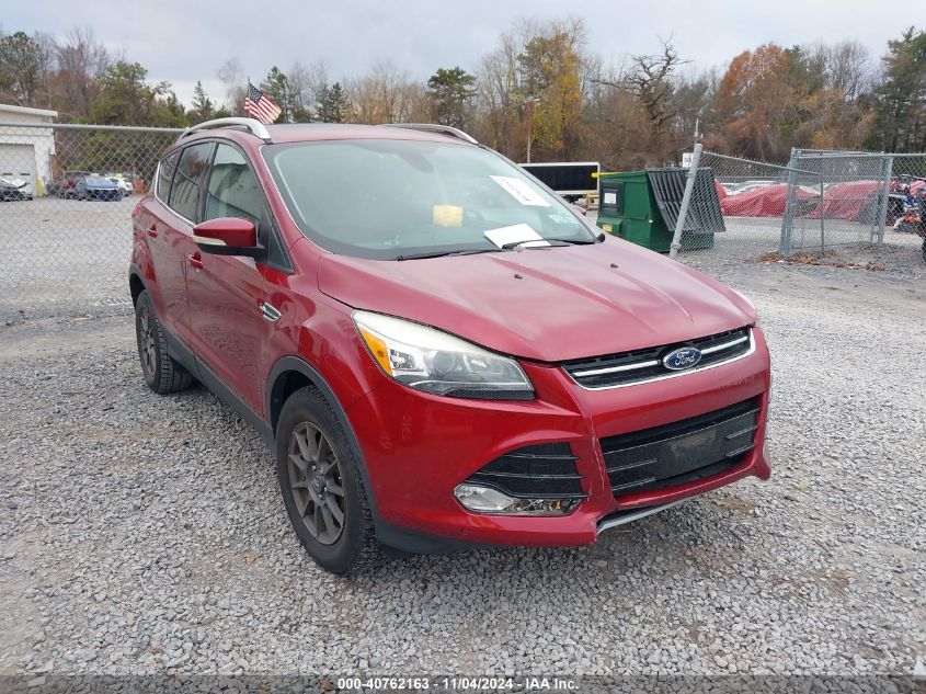 2014 Ford Escape Titanium VIN: 1FMCU9J9XEUA10033 Lot: 40762163