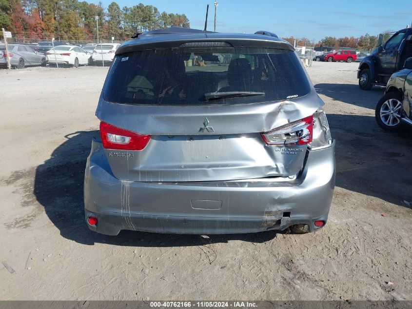 2015 Mitsubishi Outlander Sport Gt VIN: 4A4AR4AW6FE046473 Lot: 40762166