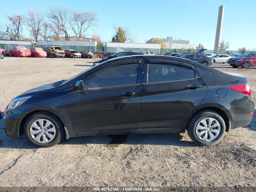 2015 Hyundai Accent Gls VIN: KMHCT4AE6FU933503 Lot: 40762168