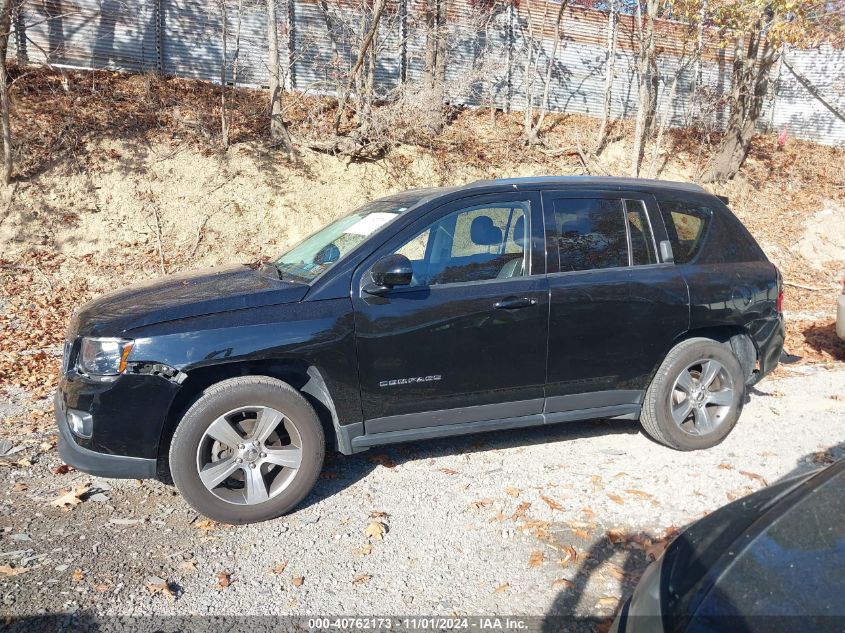 2017 Jeep Compass High Altitude 4X4 VIN: 1C4NJDEB2HD137160 Lot: 40762173