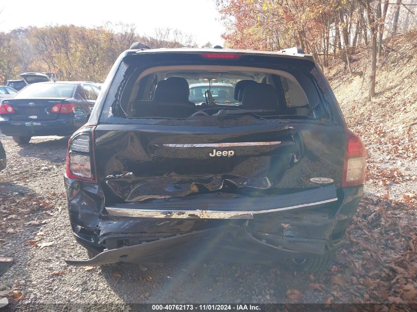 2017 Jeep Compass High Altitude 4X4 VIN: 1C4NJDEB2HD137160 Lot: 40762173