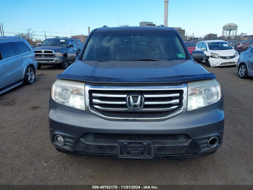 2012 Honda Pilot Touring VIN: 5FNYF4H90CB060328 Lot: 40762175