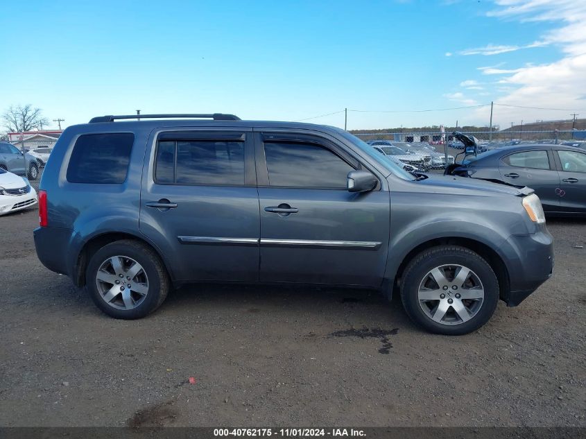 2012 Honda Pilot Touring VIN: 5FNYF4H90CB060328 Lot: 40762175