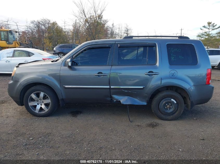 2012 Honda Pilot Touring VIN: 5FNYF4H90CB060328 Lot: 40762175