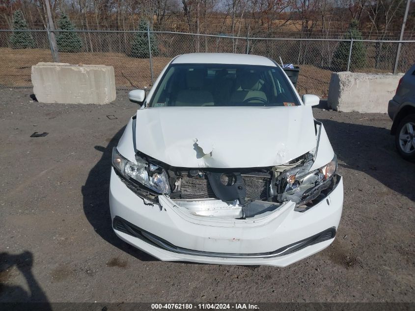 2014 Honda Civic Lx VIN: 2HGFB2F52EH509045 Lot: 40762180