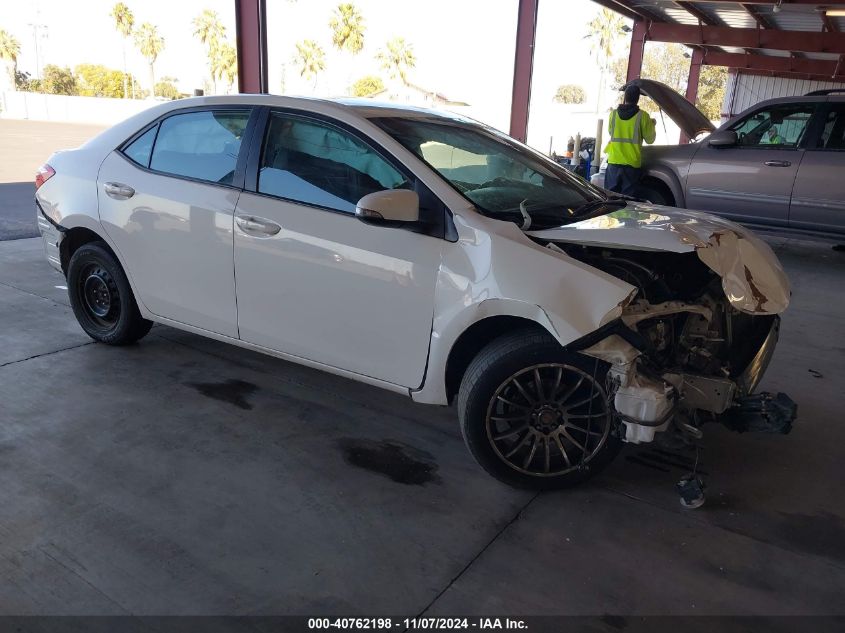 2016 Toyota Corolla S VIN: 5YFBURHE0GP493258 Lot: 40762198