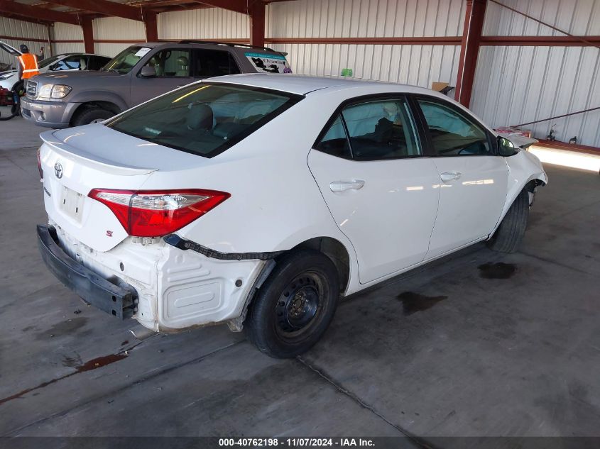 2016 Toyota Corolla S VIN: 5YFBURHE0GP493258 Lot: 40762198